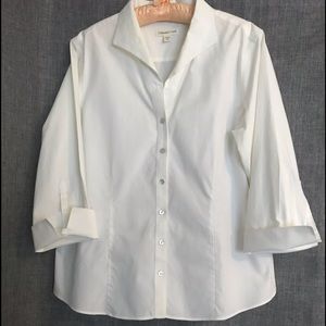Classic no iron 3/4 sleeve blouses